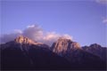 Berge vor Sonnenuntergang (44 kB)